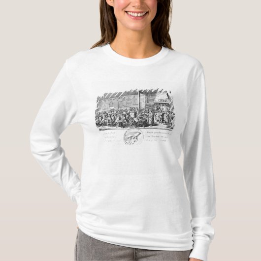 ジーンRamponneauの居酒屋 Tシャツ (正面)