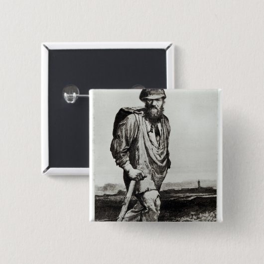 ジーンValjean 缶バッジ (正面&裏面)