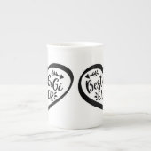 ジ最高のギエバーハート贈与 ボーンチャイナマグカップ (正面)