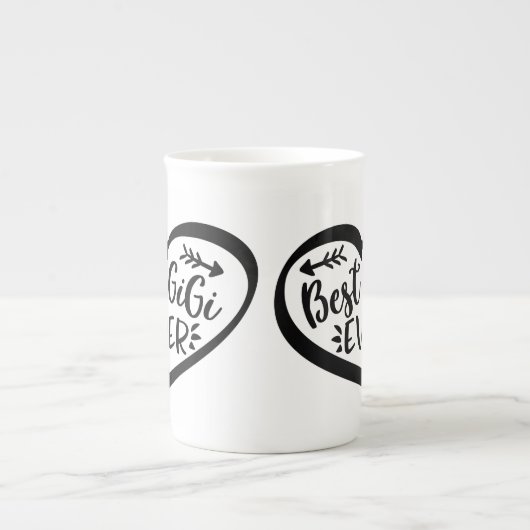 ジ最高のギエバーハート贈与 ボーンチャイナマグカップ (正面)