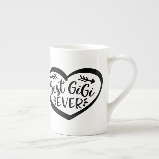 ジ最高のギエバーハート贈与 ボーンチャイナマグカップ (右)