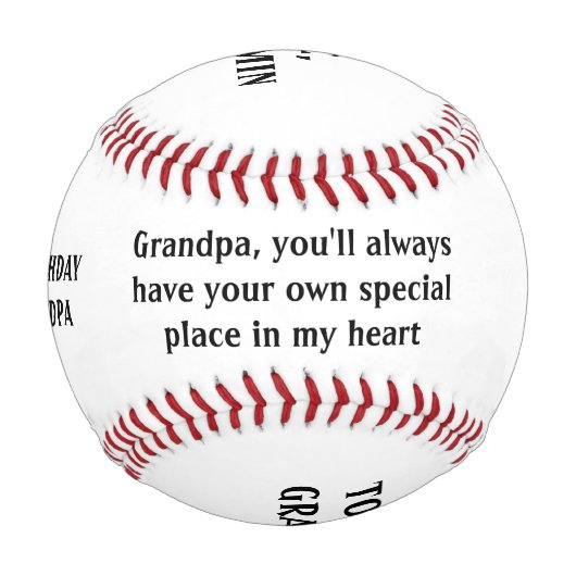 ジ最高のャン・エヴァ・ファーズ・デイ・タイポグラフィ 野球ボール (裏面)