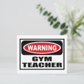 ジ警告ム先生はがき ポストカード (スタンド正面)