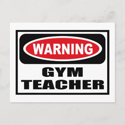 ジ警告ム先生はがき ポストカード (正面)