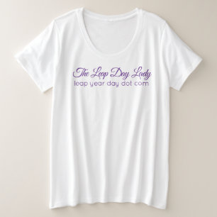 ジ・リープ・デイ・レディー プラスサイズTシャツ