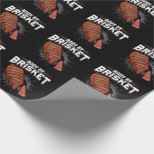 スおもしろいテーキ・ブリスケット焼き肉愛好家 ラッピングペーパー (角)