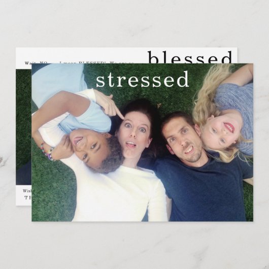 スおもしろいトレ賛美スNOクリスマスカード シーズンカード (正面/裏面)