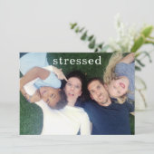 スおもしろいトレ賛美スNOクリスマスカード シーズンカード (スタンド正面)