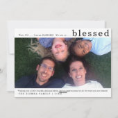 スおもしろいトレ賛美スNOクリスマスカード シーズンカード (裏面)