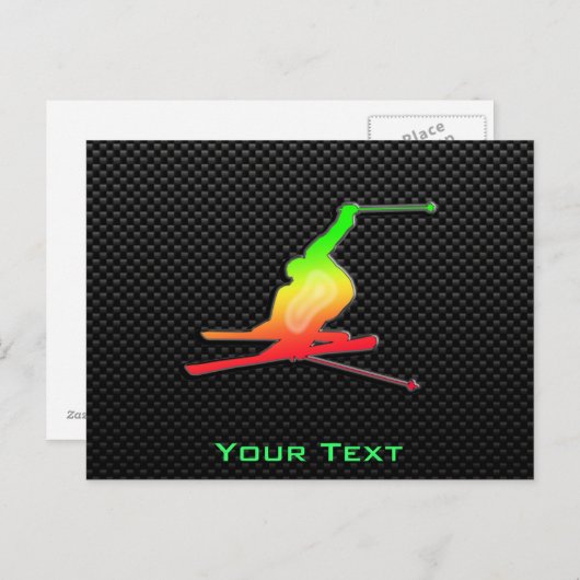 スお洒落ノースキー ポストカード (正面/裏面)