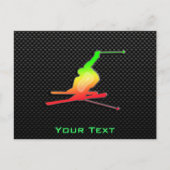 スお洒落ノースキー ポストカード (正面)