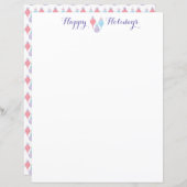 スつるオーナメントクリスマス紙by Sue Weidlich (正面/裏面)