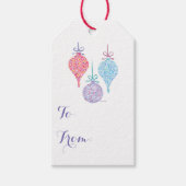 スぶら下がったオーナメントギフトラベルby Sue Weidlich ギフトタグ (正面)