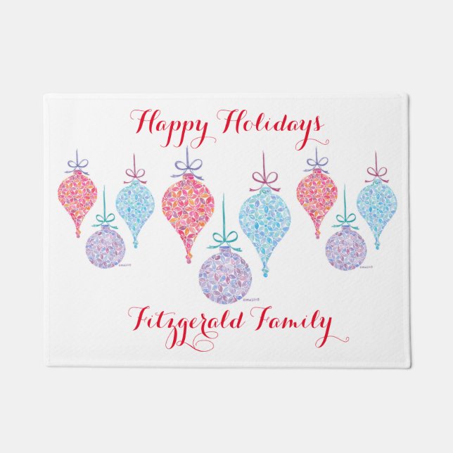 スぶら下がったオーナメントドアマットバイスーウィッドリッチ ドアマット (正面)