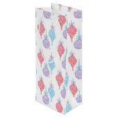 スぶら下がったオーナメントワインバッグbyスー・ワイドリヒ ワインギフトバッグ (裏面アングル)