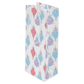 スぶら下がったオーナメントワインバッグbyスー・ワイドリヒ ワインギフトバッグ (正面アングル)