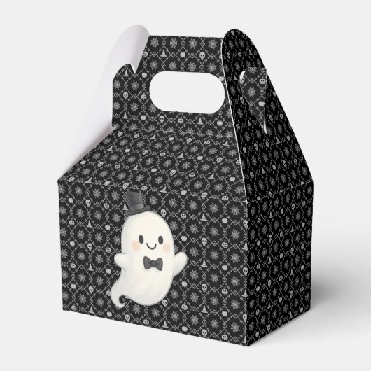 スアベカートゥーン幽霊ハロウィーン フェイバーボックス (正面サイド)