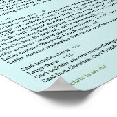 スィッスルホリデーカードスコアリングガイドポスター11x11 ポスター (角)