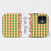スイカあなたの名前をチェックするiPhoneケース Case-Mate iPhoneケース (裏面(横))
