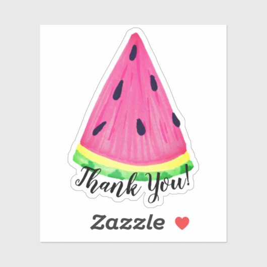 スイカありがとう シール (シート)