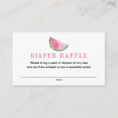 スイカおむつラッフル エンクロージャーカード (正面)