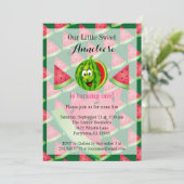 スイカおもしろいキッド00誕生日 招待状 (スタンド正面)