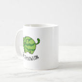 スイカおもしろいネコぷん コーヒーマグカップ (正面左)