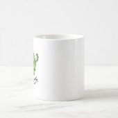 スイカおもしろいネコぷん コーヒーマグカップ (中央)