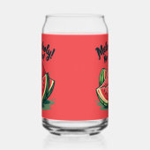 スイカおもしろいパンプン"メロン胆汁なし以上" ガラス缶 (左)