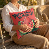 スイカおもしろいパンプン"メロン胆汁なし以上" クッション