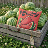 スイカおもしろいパンプン"メロン胆汁なし以上" クッション