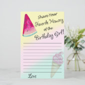 スイカお気に入りのの記憶の誕生日 (スタンド正面)