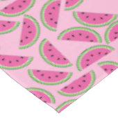 スイカかわいい最初の誕生日フルーツ テーブルクロス (アングル)