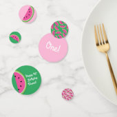 スイカかわいい1st誕生日パーティーテーブルデコール コンフェッティ (グループ)