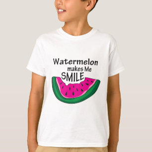 スイカが私をスマイル Tシャツ
