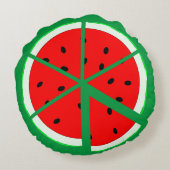 スイカくさび ラウンドクッション (裏面)