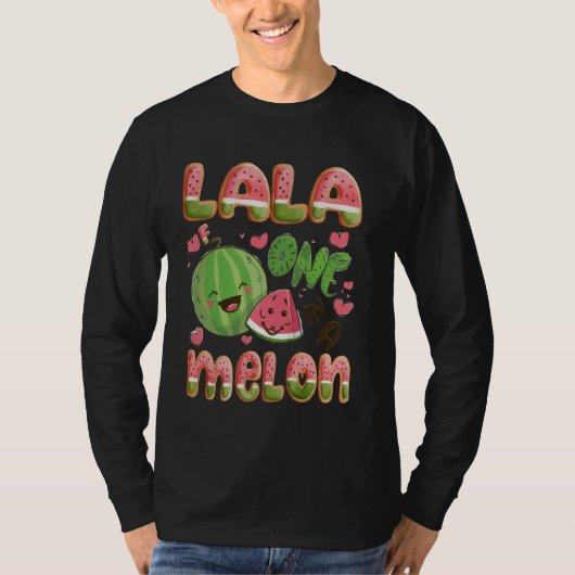 スイカでワン!1歳の誕生日スイカバダ Tシャツ (正面)