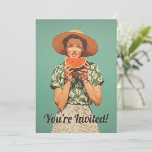 スイカで夏の喜び 招待状 (スタンド正面)