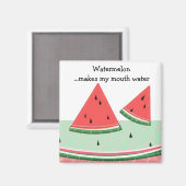 スイカとことわざ マグネット (正面/裏面)