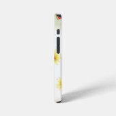 スイカとひまわりとミツバチの夏の気分 iPhoneケース (左側面)
