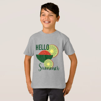 スイカとキウイ Tシャツ