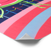 スイカとコットンキャンディカーニバル ポスター (角)