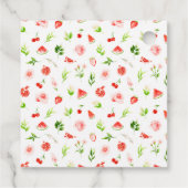 スイカとザクロブライダルシャワーありがとう フェイバータグ (裏面)