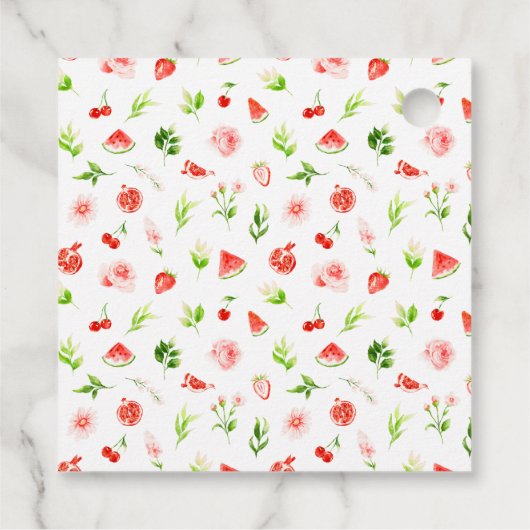 スイカとザクロ結婚ナシありがとう フェイバータグ (裏面)