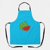 スイカとスライス エプロン (正面)