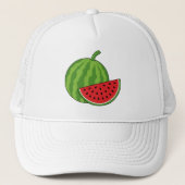 スイカとスライス キャップ (正面)