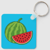 スイカとスライス キーホルダー (裏面)