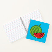 スイカとスライス ノートブック (内部)
