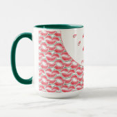 スイカと同じように人生も甘い マグカップ (左)