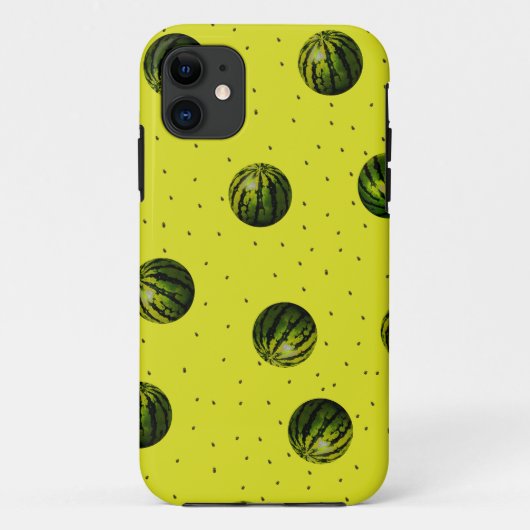 スイカと種のグッズ Case-Mate iPhoneケース (裏面)